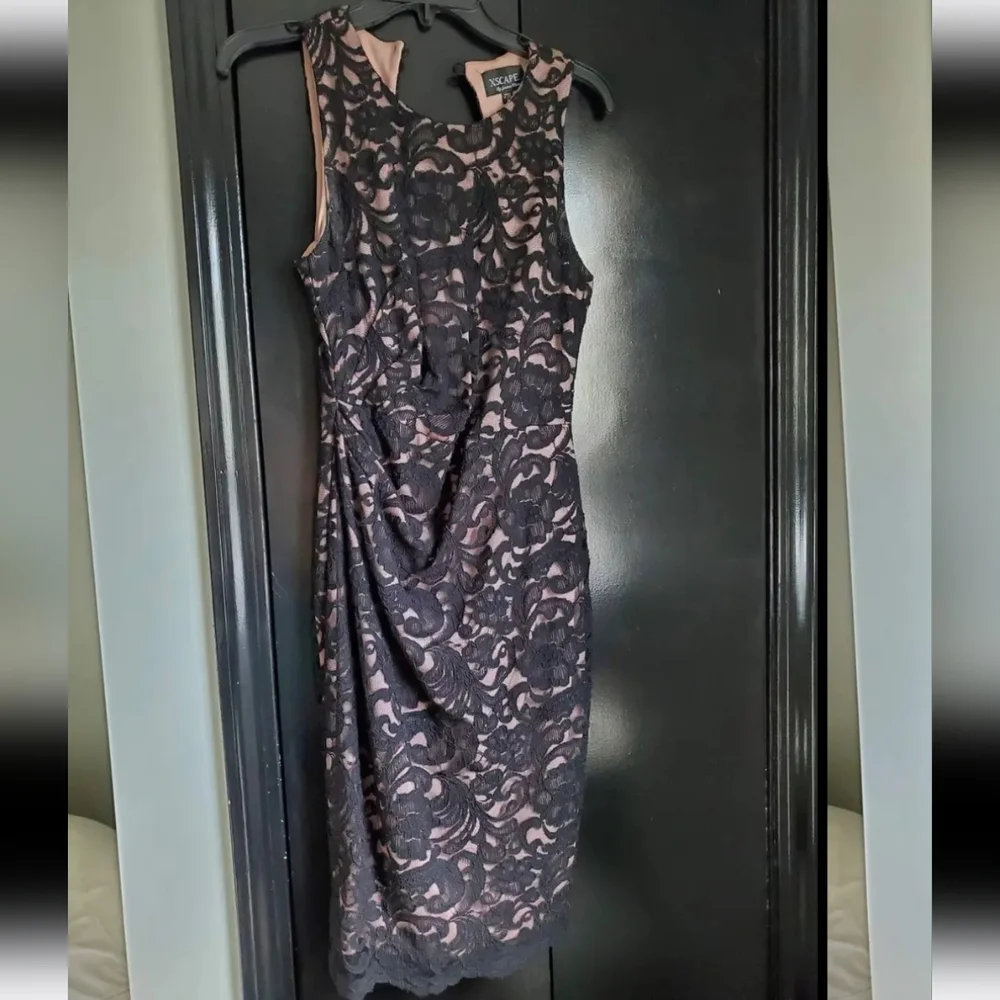 Xscape coctail dress size 4 - Picture 3 of 4